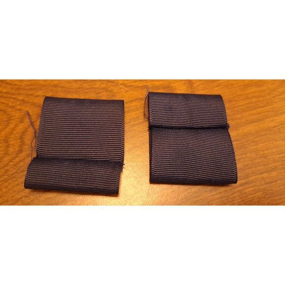 BUNDLE ONLY BSA‎ Boy Scout Uniform Navy Blue  Shoulder Epaulets 1 Pair Boards - Picture 2 of 2